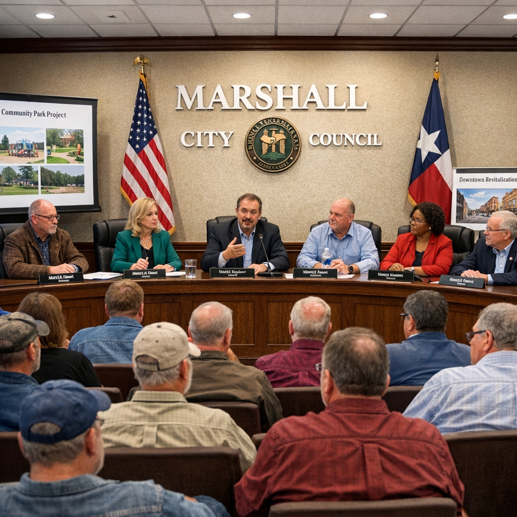 Marshall City Council Advances Key Community Projects